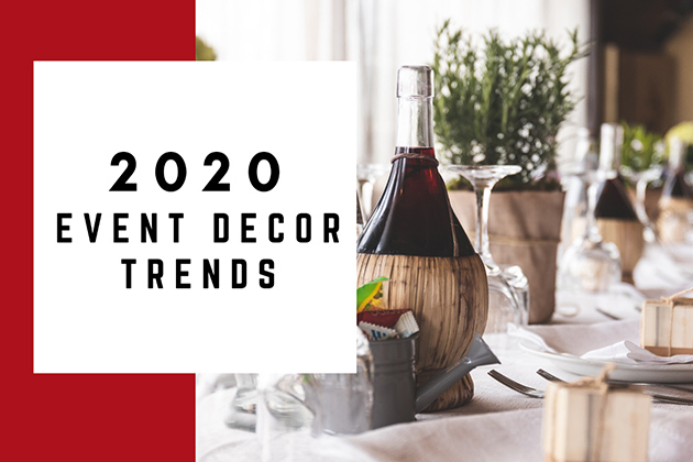 2020 event decor trends